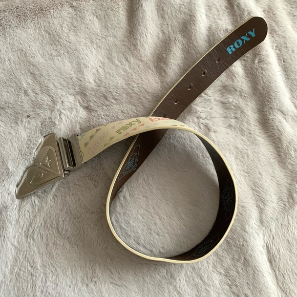 3 for $25 🛍 / Y2k Roxy Girls Patterned Logo Belt 🏄‍♀️ - Picture 2 of 6